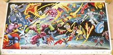 MARVEL MASTER VISION SUPERHEROES POSTER 1992 RON LIM TERRY AUSTIN PAUL MOUNTS  picture