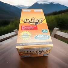 24 pack 1.5 size Juicy Jay's Orange Flavored Cigarette Rolling Papers 1 1/2 picture