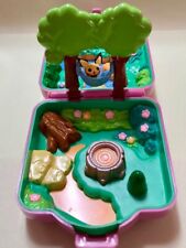 TOMY Pokemon Chibi Poke House Forest Type Purple Color with Pichu Figure Set picture