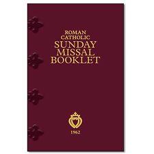 1962 Roman Catholic Sunday Missal Booklet Paperback picture