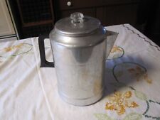 Vintage COMET 20 Cup Aluminum Percolator Coffee Pot Camping STOVE TOP picture
