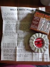 Walk-A-Matic Vintage Step Counter Japan 1985 picture