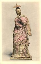 Statuette of A Woman, Tanagra Type, The Metropolitan Museum of Art Postcard picture