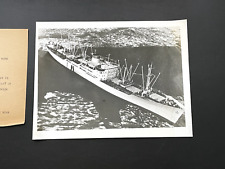 1960 Press Photo news item 10,000 ton Swedish tanker Cumulus aground in Finland picture