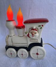 Holt Howard Santa Claus Train Christmas XMAS EXPRESS Lights Up Vintage Rare picture