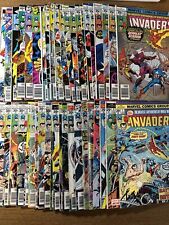 Invaders #1-41 COMPLETE Lot Run Set Giant Size #1 king size 1 Marvel Comics 1975 picture