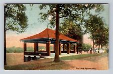 Saginaw MI-Michigan, Hoyt Park, Antique, Vintage Souvenir Postcard picture