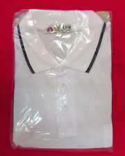 1991 KOREA Polo Shirt White NIB DISCOLORATION [TS-351] picture