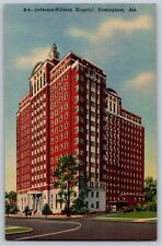 Jefferson-Hillman Hospital Birmingham Alabama AL Vintage Postcard 1941 picture