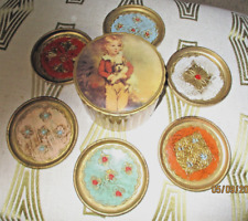 Vintage Florentine/Italy Coasters Set of 6 picture