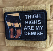 Thigh highs are my demise sexy  funny 2