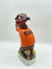 Oregon State Beavers Mascot 1974 McCormick Whisky Decanter EMPTY picture