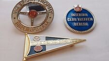 3 X Classic MG grill badges- MG GT, TF,MGB ,MGC,MIDGET classic grill badge picture
