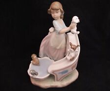 Lladro 6002 Down You Go-Puppies on a Water Slide, Retired MINT IN BOX picture