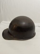Vintage MSA Comfo Cap -Coal Mining Helmet With liner Tiger Stripe No Vein picture