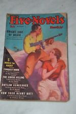  PULP ERA MAGAZINE - FIVE NOVELS MONTHLY MAY  1937   picture