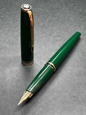 [Excellent++] MONTBLANC GENERATION Green GT Vintage Fountain Pen 14K 585 Gold/F picture