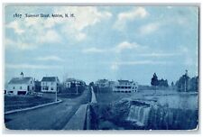 1910 Scene at Summer Street Antrim New Hampshire NH Posted Antique Postcard picture