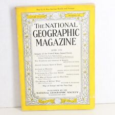 National Geographic June 1943 WWII Insignia USA Armed Forces Maps Wartime picture