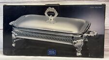 VINTAGE FOOD WARMER Royal Limited 2 Quart Chafing Dish W/ MARINEX Insert NEW picture