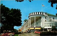 Postcard MI Grand Hotel c.1960 Botanical Features Mackinac Island, Michigan picture
