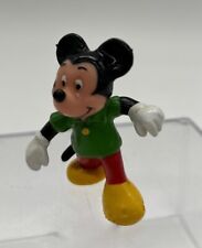 Vintage Walt Disney Production 2 - Mickey Mouse - Rubber 2 Inch Figure Perfect picture