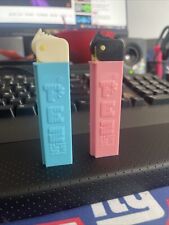 RARE Vintage Pez No Feet: Hard To Find Stem Color Variations: Made In Hungary picture