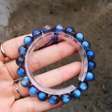 Natural Labradorite Bracelets Powerful Round Crystal Bead Bracelet 10mm picture