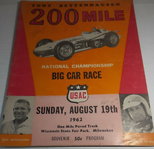 1962 200 Mile Big Car Race Milwaukee Wi Pepsi Fc2 picture