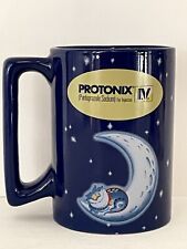 PROTONIX I.V. PHARMACEUTICAL DRUG REP COFFEE MUG SLEEPING MONSTER BLUE MOON picture