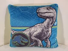 16 x 16 inch plush stuffed Jurassic Park T-Rex Dinosaur pillow, good condition picture
