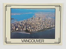 Aerial View of Vancouver Looking East BC Canada Postcard Unposted picture