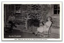 Manitoulin island hans' timberlane camp ONTARIO RPPC picture