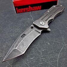 Kershaw Lifter Assisted Opening Blackwash Tanto Blade EDC Folding Pocket Knife picture