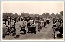 Postcard Miniature Parade Floats Wagons Cars RPPC T112 picture
