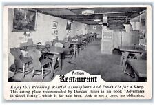 Rockford Illinois IL Postcard Antique Restaurant Sausage Shop Interior 1941 picture