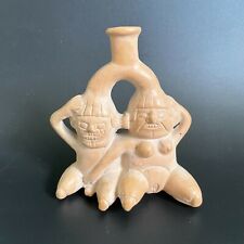 Pre Columbian Moche Terracotta Fertility Figures Stirrup Spout Vessel Erotic picture