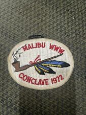 1972 OA Conclave Malibu Lodge 566  Boy Scout Patch picture