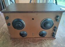 Vintage 1920's Home Made Kit Single Tube Radio Untested  picture