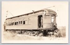 Southern New York Railroad Electric Locomotive 60, VTG RPPC Real Photo Postcard picture
