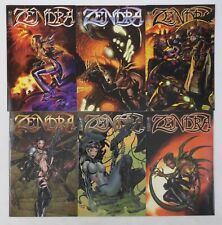 Zendra 2.0 Heart of Fire #1-6 VF/NM complete series Penny-Farthing Press set picture