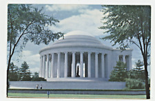 Vintage Postcard D.C. JEFFERSON MEMORIAL CHROME UNPOSTED 5.5 X 3.5 picture