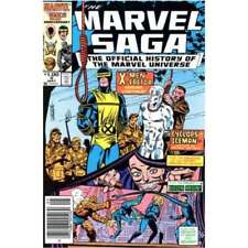 Marvel Saga #6 Newsstand in Near Mint minus condition. Marvel comics [l: picture