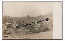 RPPC Aerial View of GILLESPIE PA Fayette County Vintage Real Photo Postcard picture