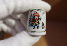 THIMBLE Little Drummer Boy Christmas Holiday Collectible Vintage picture