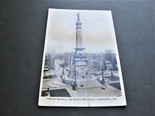 Indiana Soldiers-Sailors Monument, Indianapolis-1908 Ben Franklin - RPPC. RARE. picture
