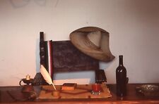 35 MM Color Slides Pro Photo Abstract Art Western Cowboy Hat Desk 1991 #17 picture