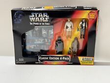 New Star Wars CLASSIC EDITION 4-Pack Power of the Force Kenner 1995 69595 picture