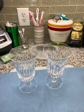 Waterford Crystal Carina Iced Tea Glass Set of Two Glasses Signed picture