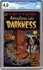 Adventures into Darkness #8 CGC 4.0 1953 4087451001 picture